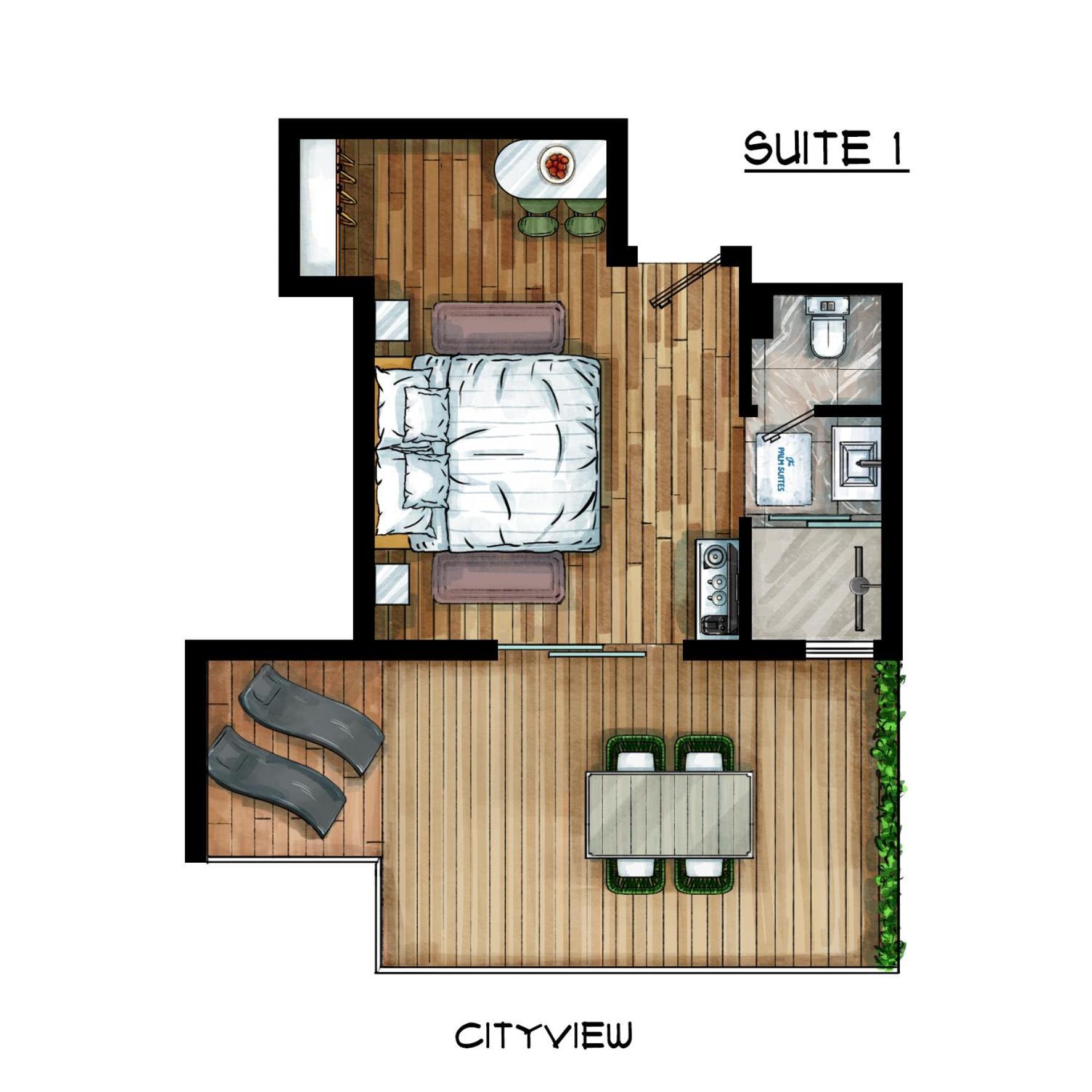 The Palm Suites - Adults Only 레메소스 외부 사진